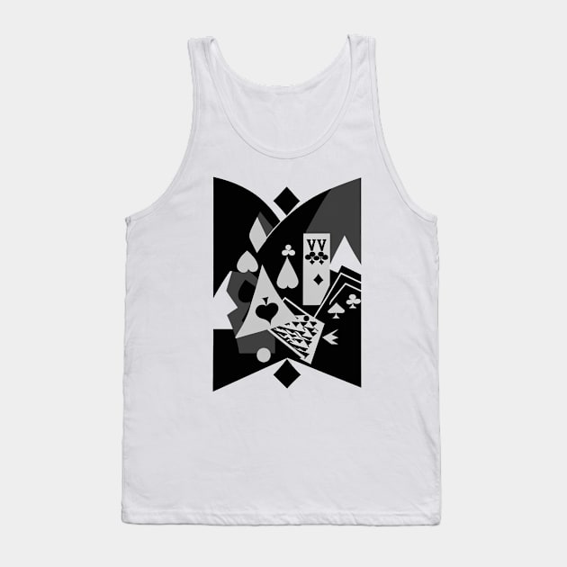 Abstracted Magic Tank Top by The Hermit Magic Magazine